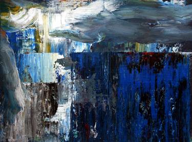 Original Abstract Expressionism Abstract Paintings by Bernd Hoppe