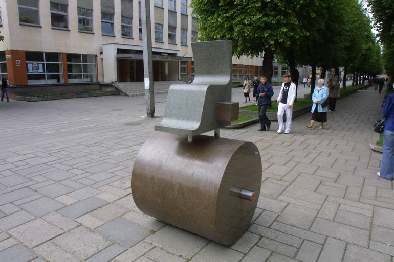 Original Modernism Landscape Sculpture by Stasys Zirgulis