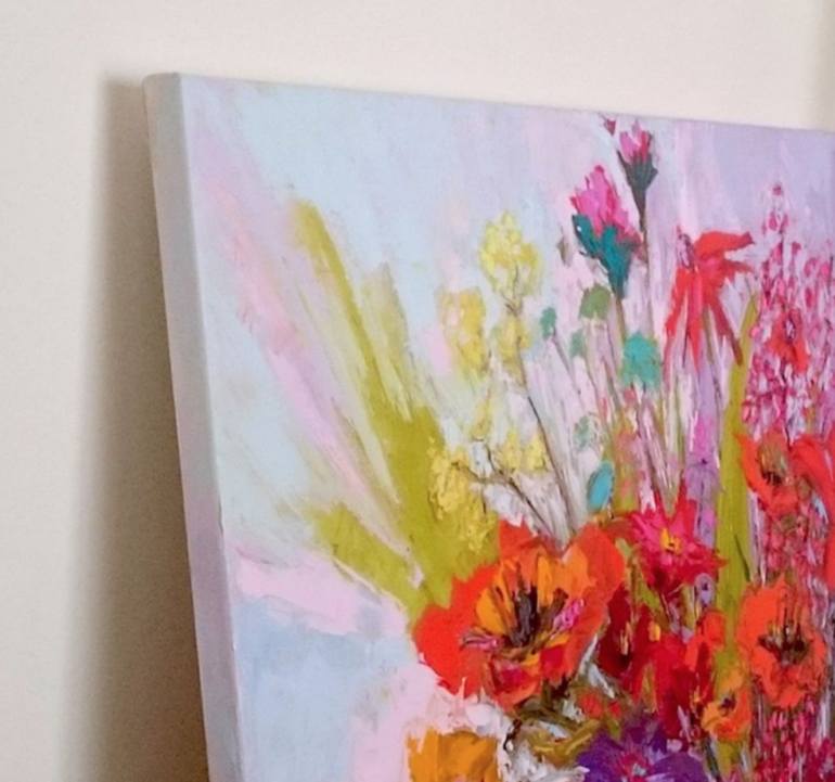 Original Floral Painting by Patricia Awapara