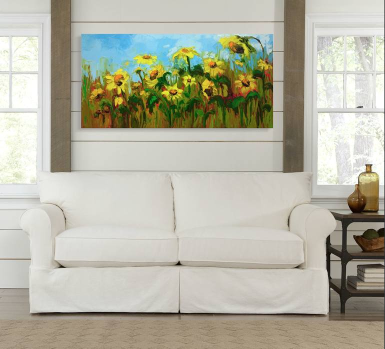 Original Floral Painting by Patricia Awapara