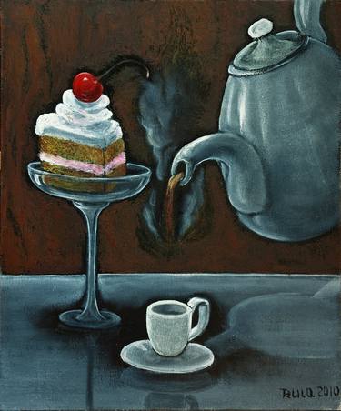 Print of Figurative Food & Drink Paintings by Ruslana Lokhina