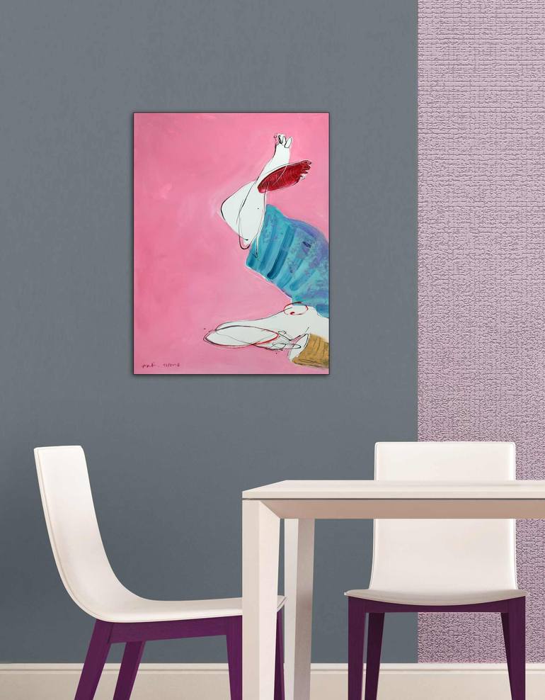Original Figurative Women Painting by Jiri Havlik