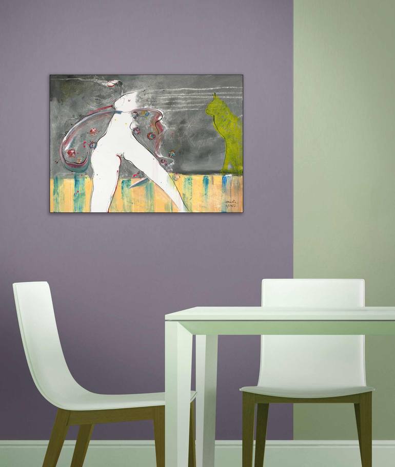 Original Figurative Women Painting by Jiri Havlik
