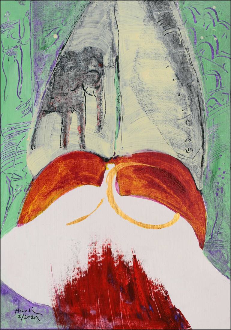 Print of Modernism Women Paintings by Jiri Havlik
