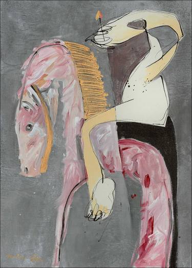 Original Figurative People Paintings by Jiri Havlik
