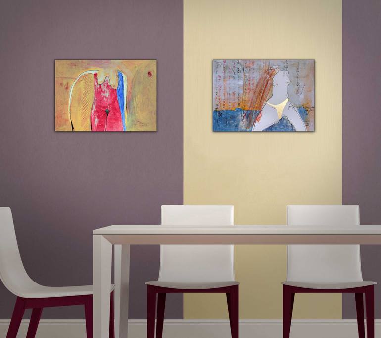 Original Figurative Women Painting by Jiri Havlik
