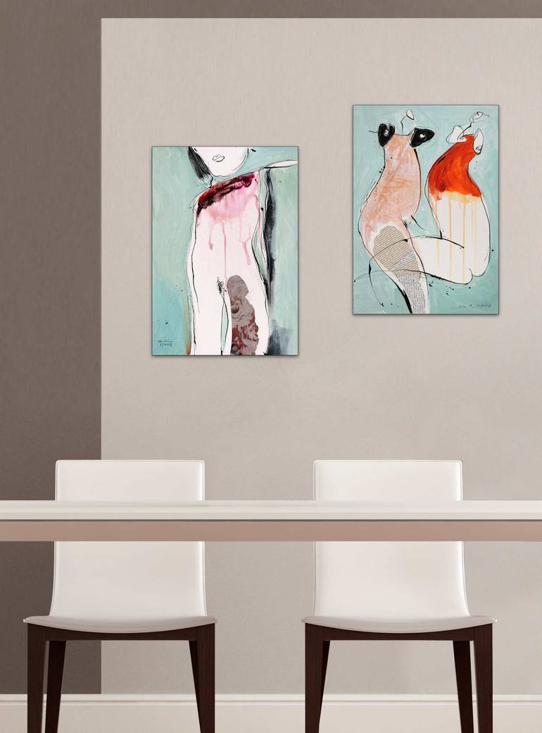 Original Figurative Women Painting by Jiri Havlik