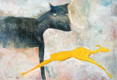 Print of Modern Animal Paintings by Jiri Havlik