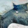 Acrylic, tempera and pencil on canvas - please note this work is sent unstretched and rolled and ready for stretching by a framer - there is approx 4 cm around the edges to allow for stretching.
