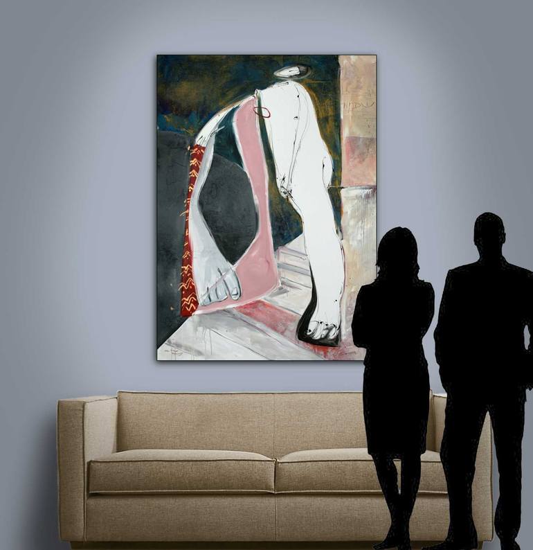 Original Figurative Women Painting by Jiri Havlik