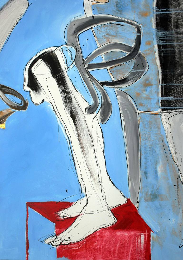 Original Figurative Religion Painting by Jiri Havlik