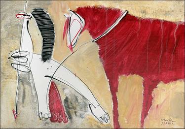 Print of Figurative Animal Paintings by Jiri Havlik