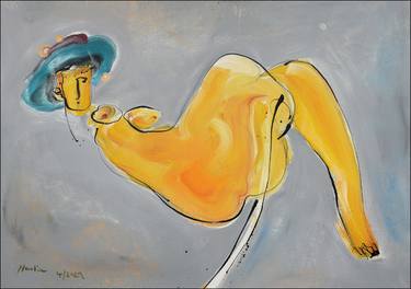 Print of Expressionism Women Paintings by Jiri Havlik