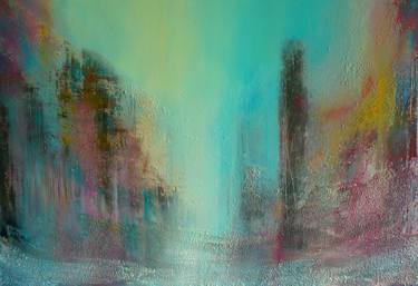 Original Abstract Landscape Paintings by Denise Cloutier