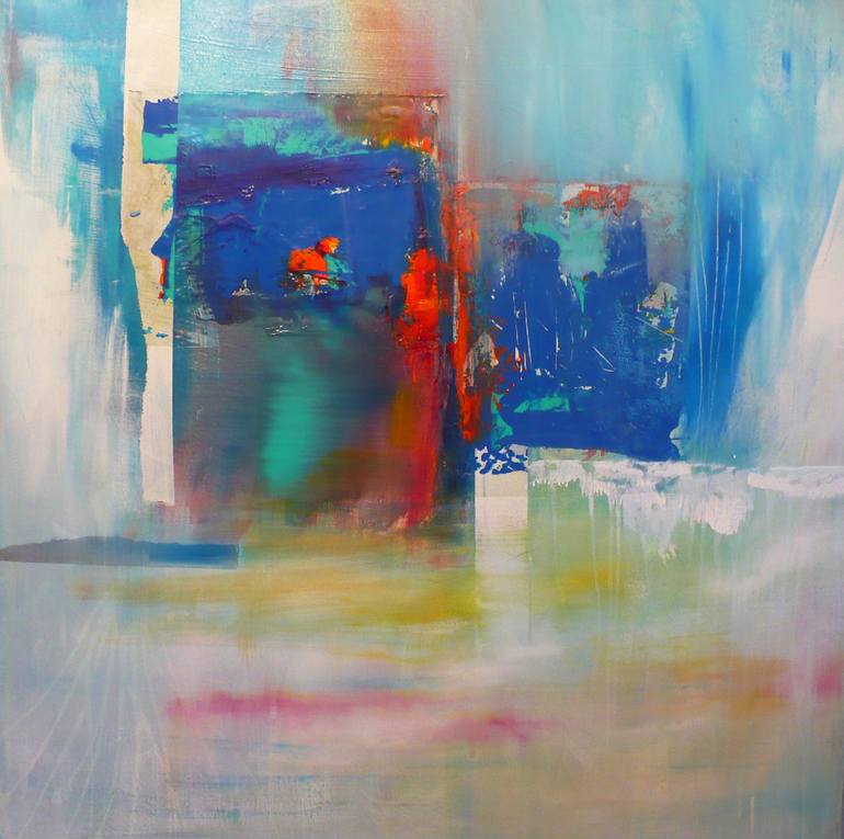 Two spaces Painting by Denise Cloutier | Saatchi Art