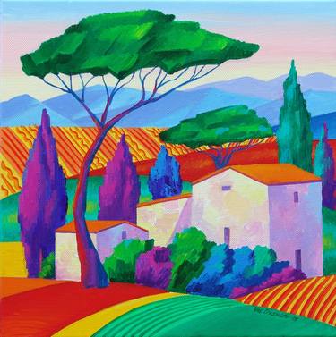 Original Contemporary Landscape Paintings by Val Dyshlov