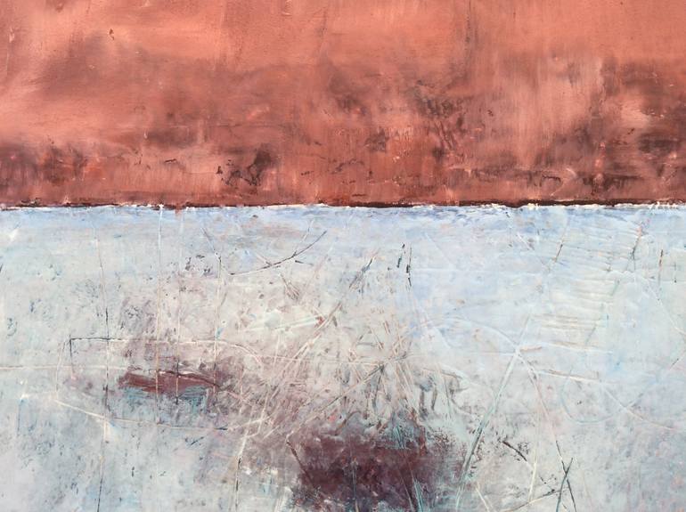 Original Abstract Seascape Painting by Linda Coppens