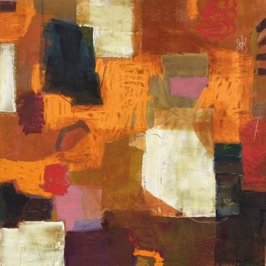 Original Modern Abstract Paintings by Linda Coppens