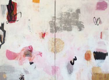 Original Abstract Paintings by Linda Coppens