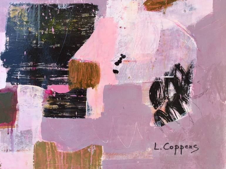 Original Abstract Painting by Linda Coppens