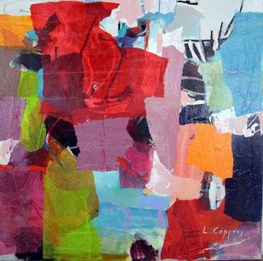 Original Abstract Paintings by Linda Coppens