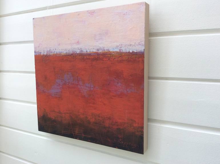 Original Abstract Landscape Painting by Linda Coppens