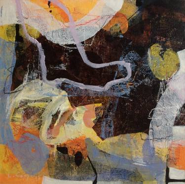 Print of Abstract Expressionism Abstract Paintings by Linda Coppens