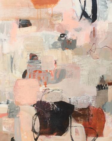 Original Abstract Expressionism Abstract Paintings by Linda Coppens