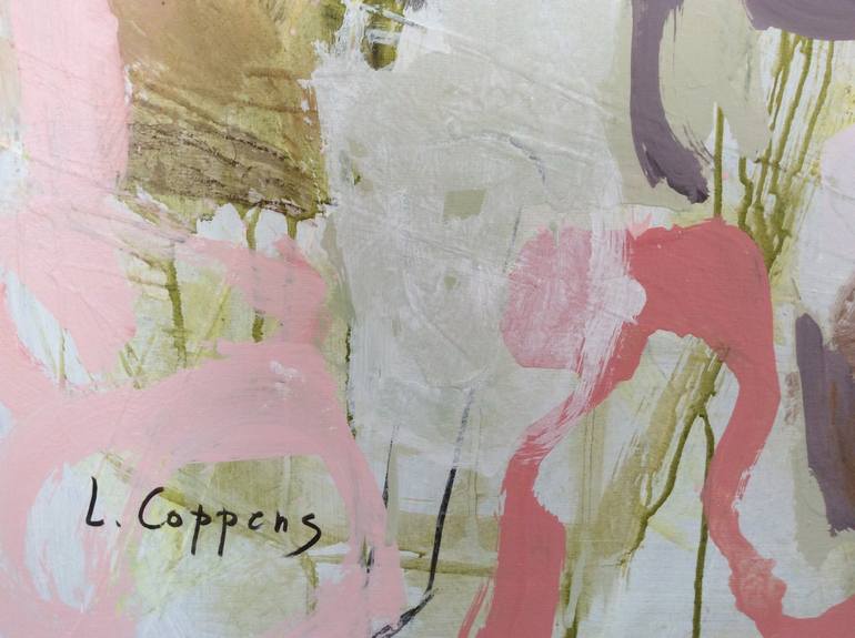 Original Abstract Painting by Linda Coppens