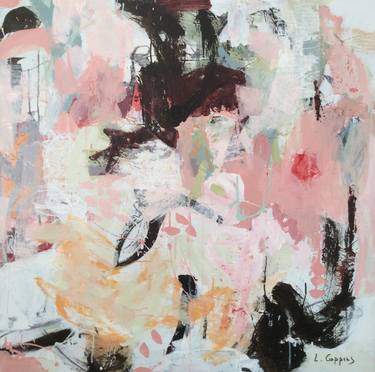 Original Abstract Expressionism Abstract Paintings by Linda Coppens