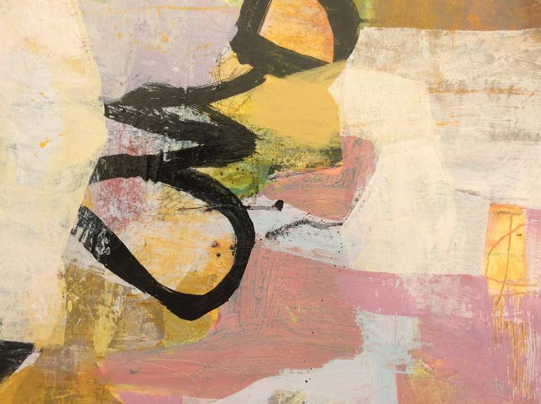 Original Modern Abstract Painting by Linda Coppens