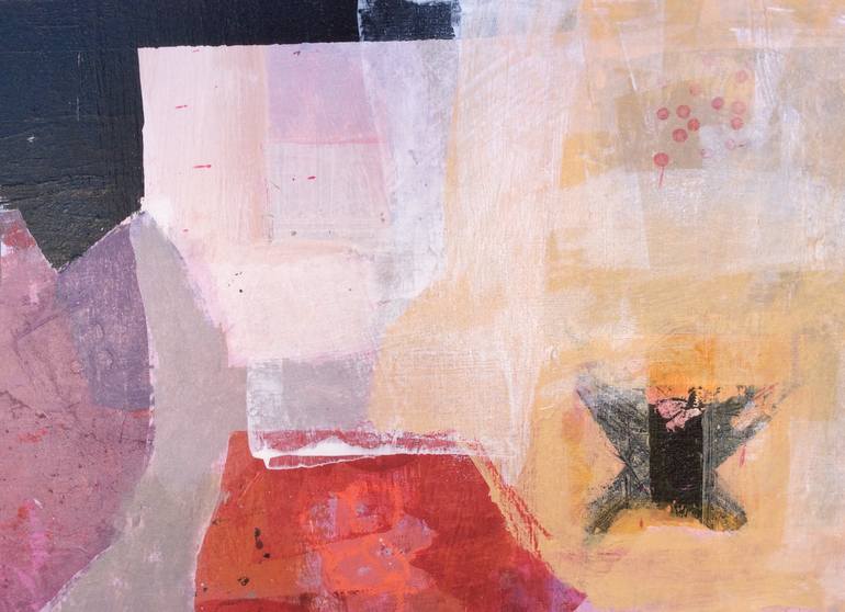 Original Modernism Abstract Painting by Linda Coppens