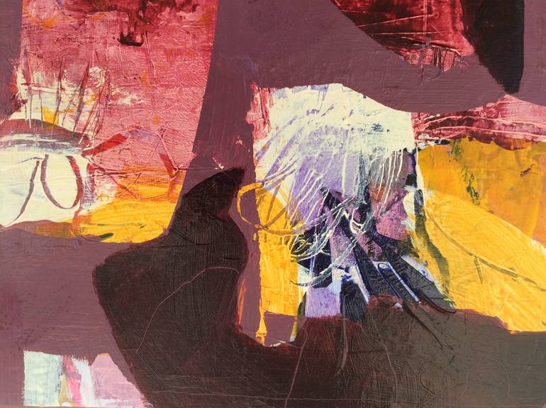 Original Abstract Painting by Linda Coppens