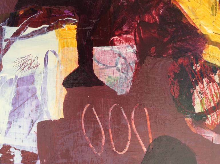 Original Abstract Painting by Linda Coppens