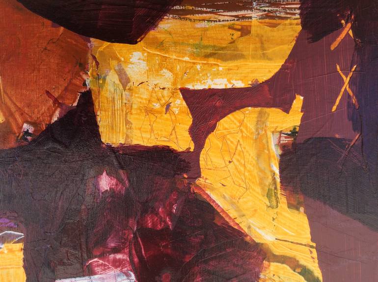 Original Abstract Painting by Linda Coppens