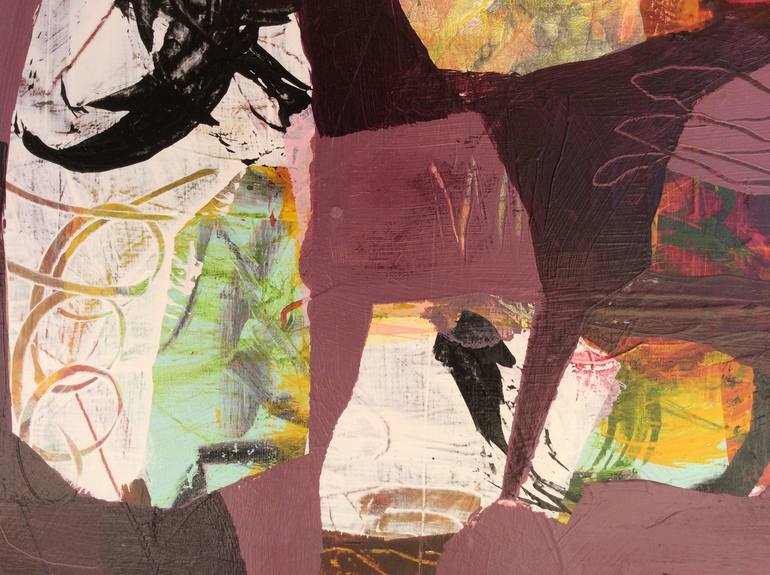 Original Abstract Painting by Linda Coppens