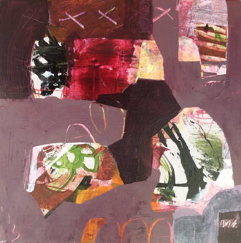 Original Abstract Paintings by Linda Coppens