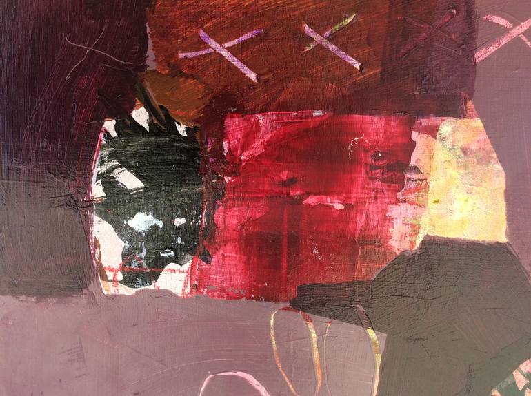 Original Abstract Painting by Linda Coppens