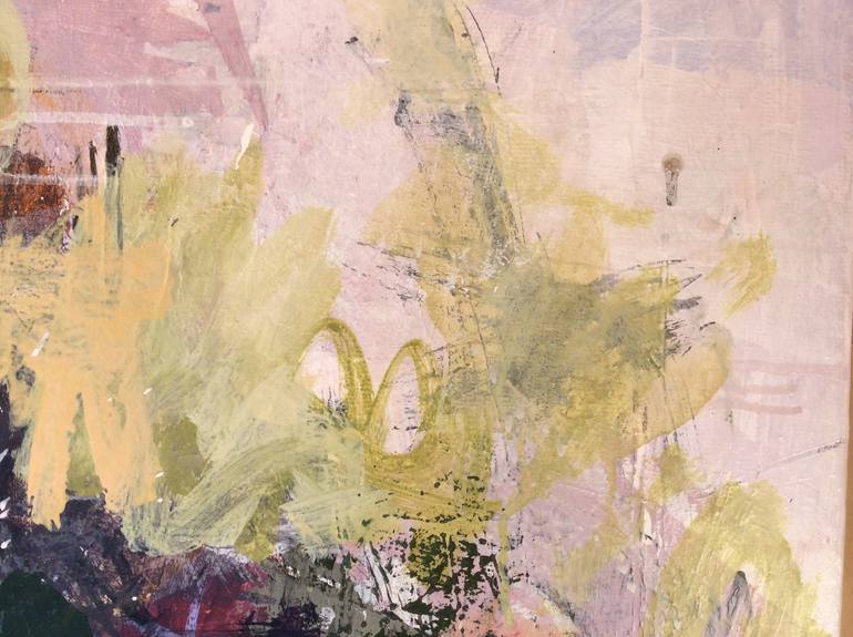 Original Abstract Expressionism Abstract Painting by Linda Coppens