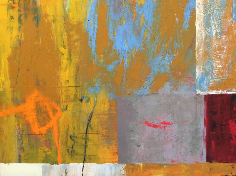 Original Contemporary Abstract Painting by Linda Coppens