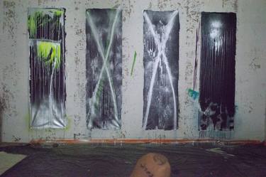 Original Abstract Paintings by Villő Horváth