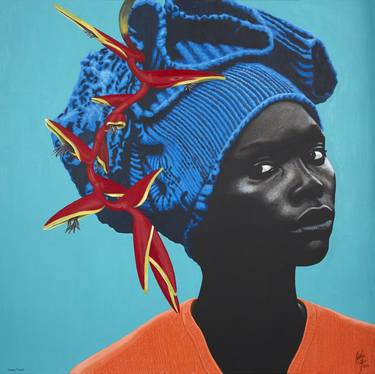Original Women Paintings by Black Pop Art Gallery