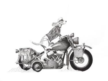 Print of Bike Drawings by Justin Irwin