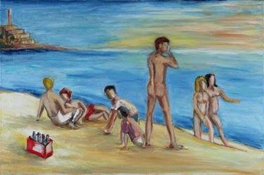 Original Beach Paintings by Shula Ross