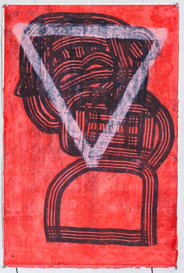 Print of Abstract Language Printmaking by Peter Manion