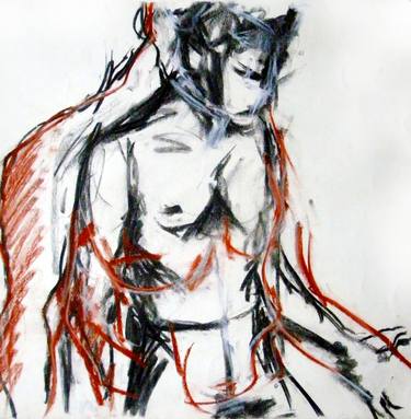 Print of Expressionism Men Drawings by Kamilla Czastka