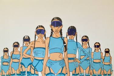 Original Popular culture Paintings by Kiwa Noid