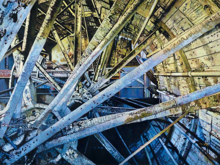 Print of Conceptual Interiors Paintings by Morgan Craig