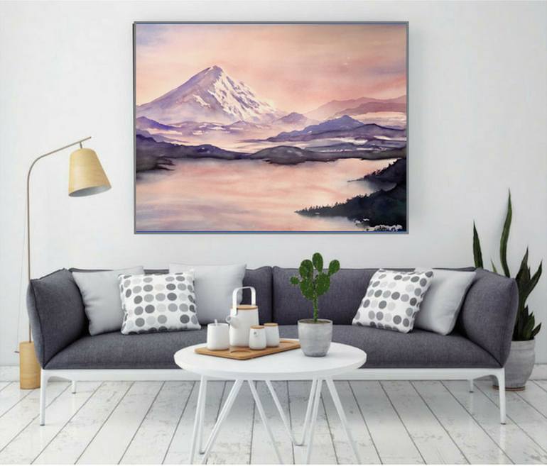 Original Landscape Painting by Katryn Bowe