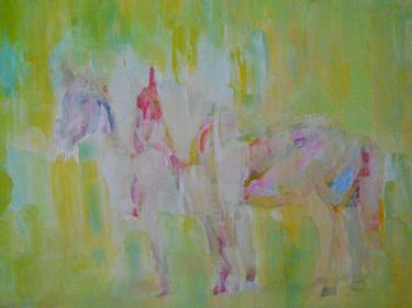 Print of Abstract Expressionism Horse Paintings by Armen H